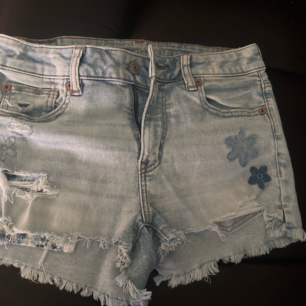 American Eagle shorts mini high rise size 4
